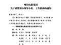 2022-121 üӰŹڵ쵼С顢֪ͨ